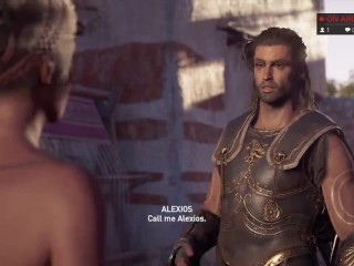greek stud swings around spear 36