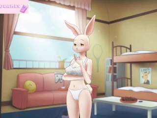 Haru's secret life Chapter #2 Louis fucks the bitch bunny Haru beastars