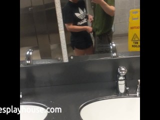 Heather Kane &amp; Lyft Driver do it Doggystyle in Bathroom