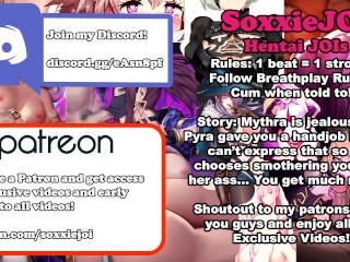 Hentai JOI - Mythra (Xenoblade Chronicles 2) is a Buttslut! (Facesitting, Breathplay, Anal Creampie)