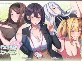 Hentai Uncensored Receiving intense blowjob from Hot Milf Kasumi Summer Clover Hentai Game