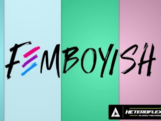 HETEROFLEXIBLE - Jock Marcus McNeil Tears Femboy Tootsy's Fishnet Apart &amp; Rails Him! ANAL CREAMPIE