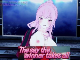 Hololive - Calliope Mori &amp; Hoshimachi Suisei HD Hentai  変態 (R-18 Koikatsu MMD Anime Vtuber Waifu)