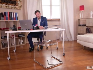 Horny Latina Hussy Kesha Ortega Fucks &amp; Sucks for Office Job