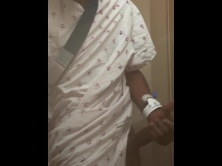 Hospitalized Hershey Cage play wit it#brokenarm