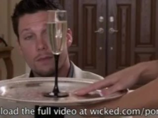 Hot Horny maid Dylan Ryder sucks her boss and fucks him hard.
