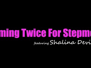 Hot &amp; Horny StepMilf Shalina Devine Offers to Help Stepson Get off Takes His Cum Twice - S22:E2