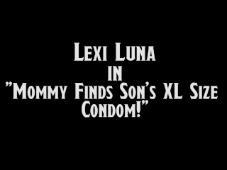 Hot stepmom Finds Stud stepson's Condoms &amp; Shows Him How