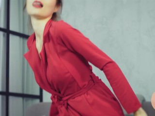 Hot whore JoPlum teases the new client