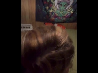 Hot-Wife jerks off Husband and tells him how bad she wants his friends BBC