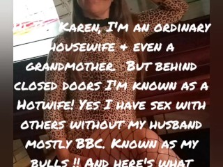 Hotwife Karen QoS plugged 