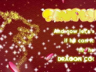 HUGE Dragon Cock destroys his ass wih CUM as LUBE