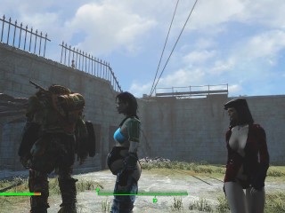 Huge orc roughly fucked brunette | PC Game, Fallout Porno