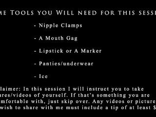 Humiliation Session - Femdom Tasks - Anna Blake