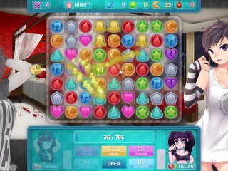 Huniepop 2 Part 11: Jessie Eating Ass
