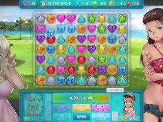 Huniepop 2 Part 23: Cumming On Jessie's Big Tits