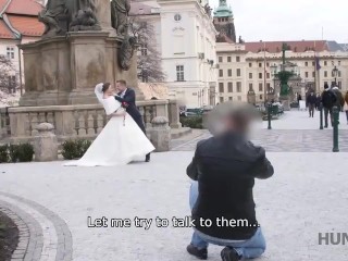 HUNT4K. Rich man pays well to fuck hot young babe on her wedding day