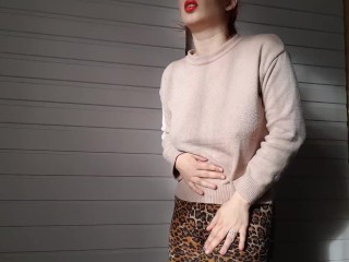 I am your date with a fart fetish and I'm farting in your face