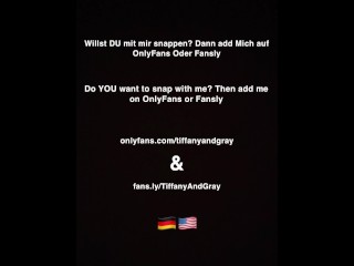 I fuck a cheating Bartender after Club! Snapchat German