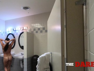 I got dared to strip totally naked!