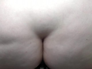I kept on trying until I pushed it in but it was so big I cried. Tight ass stretching. BBW Painal.