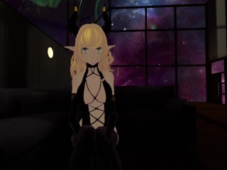I let a simp fuck me IRL, while I'm playing VRCHAT (POV)