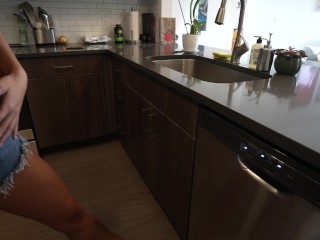 I Let My Landlord Creampie Me For Rent - Amateur Babe NoFaceGirl