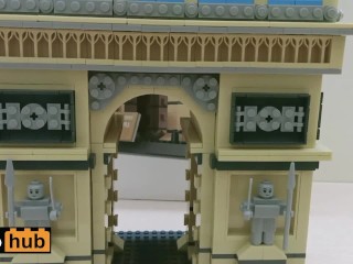 I show off my hard, long, big Lego sets to impress the ladies out there