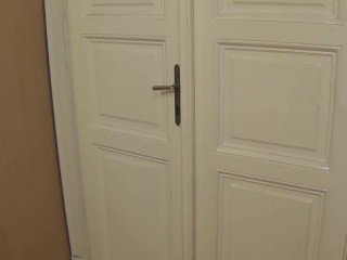 I spy on my boyfriend and his stepsister having sex thinking I'm not home