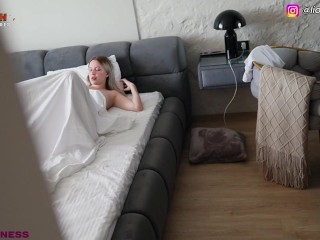I Watched my Stepsister Masturbate and Helped her Cum-I Fuck The Bitch Hard, and She Moans Loudly!