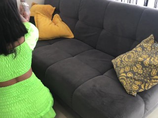 I went to visit the Brazilian bandit and I gave him a pussy beating