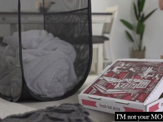 "If you tell anyone, I will cut your balls off" MILF Veronica Weston tells Stepson - S2:E5