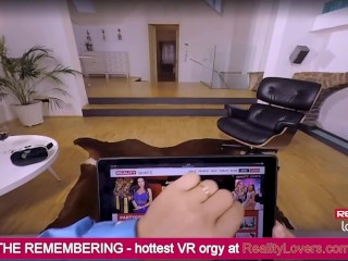 INCREDIBLE VR orgy for New Years! 5 girls fuck you!