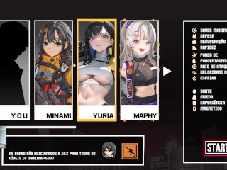 ISEKAI FRONTLINE - Happy Sniper being fucked on the battlefield