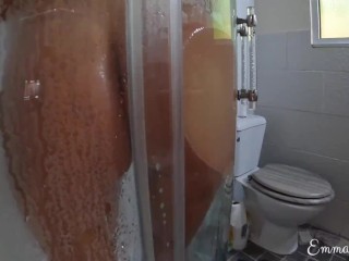It Was Only A Shower... I Squirted With My New Toy And Then Made Him Cum Fast