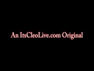 Its Cleo Makes Herself Cum in Store Dressing Room!