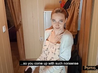 Измена за долги. Сосед стал жить с нами и трахает меня пока муж на работе - porno_tempus