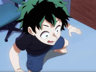 Izuku and mirko animation sex
