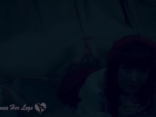 Japanese Temple Girl Feet View POV Blowjob Bare Feet