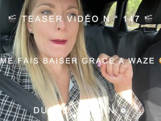 Je me fais baiser par un inconnu sur une aire d'auto route