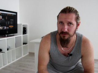 JerkVlog #13: my secret Instagram and how to follow + HUGE load of cum from your bearded daddy.