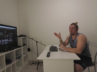 JerkVlog #17: You love my voice? Get a plenty of it! But still watch me jerking off.