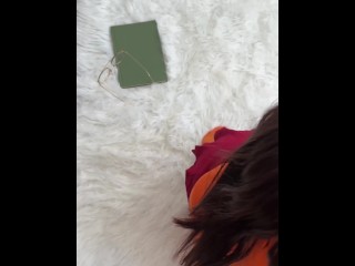 Jinkies! This video of Velma’s GRIPPY PUSSY is banned in 16 US states! FL, TX, VA, NC, SC, IN, UT