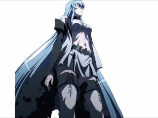 JOI hentai , Akame ga . Instrucciones para paja en español.