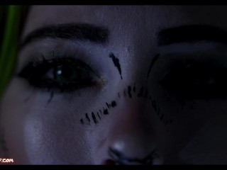 Jolyne Cujoh is caught masturbating by a security guard - Trailer - MollyRedWolf