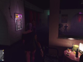 JULIET GIVES GIRL A LAP DANCE - GTAV