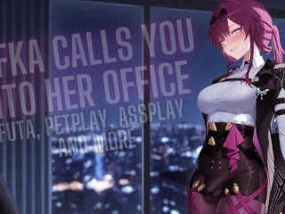Kafka calls you into her office | Ass-play, Oral, petplay and more | NovaJoi