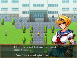 Kamikaze Kommittee Ouka RPG [Hentai sex game] Ep.1 Fighting bad bully guys with sexy karate pose