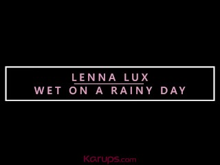 Karups - Lenna Lux Masturbates On Rainy Day