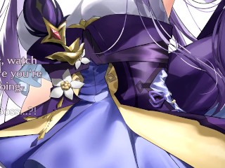 Keqing Puts You to Work! (Genshin Impact) (Light Femdom, Edging/Denial, Feet, Creampie)